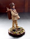Dollhouse Miniature Woodsman Man Doll Scene 1 12 Scale Nature Handmade Ooak Ter