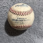Official Major League Baseball Rawlings Game Used Ball Milb Robert Manfred