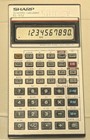 New Batteries Vintage Sharp El-512 Scientific Calculator With Case - Fast Ship  