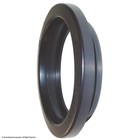 Grand General 80473 Black 4  Pvc Rubber Round Grommet 4 Inch