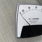 General Electric  ge  Panel Meter 0-100 Ac Amp New Old Stock - Free Shipping 