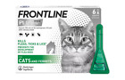 Frontline Plus Spot On For Cats  Fleas ticks And Lice Topical Treatment 6 Doses