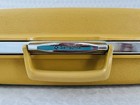 1960   s Vintage Yellow Samsonite Saturn Hard-sided Suitcase