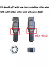 Lot Of 10 Stump Grinder Teeth Oem 900-9912-24 10 Pack-with Nut