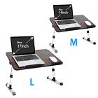 Foldable Laptop Table Stand Portable Desk Sofa Bed Tray Height Angle Adjustable