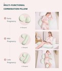 Pregnancy Pillow For Pregnant Women  Soft Pregnancy Body Pillow  Support For    