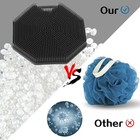 Wsicse 2 Pcs Silicone Face Scrubber  Exfoliating Face Buffer gifts For Men Women