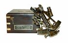 Nautical Brass Antique Vintage Astrolabe Marine Sextant With Wooden Box