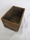 Vintage Antique Vintage Wood Box Dovetail Storage Primitive Farmhouse 