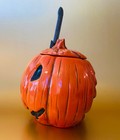 Halloween Tiki Mug  regular  Mondo Mike Myers Shiny Orange Glaze     