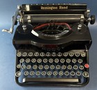 Vintage Remington Rand Model 1 Portable Typewriter With Travel Case - Very Nice