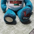 Limited Treasures Delaware State Coin Bear Small Plush 2002 With Quarter