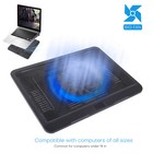 5 Fan Quiet Laptop Cooler For 12-17  Slim Notebook Stand Cooling Pad Usb Powered