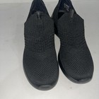Skechers Memory Foam Stretch Fit Wide Fit Blk Women s Shoes Size 8 5