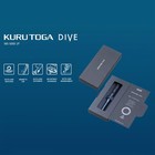 Mitsubishi Uni Kuru Toga Dive Mechanical Pencil 0 5mm Aurora Purple M5-5000