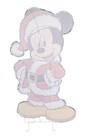 New Disney Mickey Mouse Lighted Tinsel Yard Magic Holiday Christmas 3 5-ft