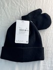 New Nike Beanie Nike Toddler Baby Beanie And Mittens 2 Piece Set 2t - 4t Black