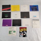 Nintendo Nes Manuals Booklets Posters Ads Lot Of 16 Duck Hunt Super Mario Joust