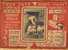 Early 1930s Fox Co Film Developing Envelope Advertisement Red Print