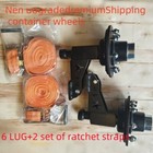 New Superior Shipping Container Wheels  6x 5 5 Lug  Container Spindle Mobile Kit
