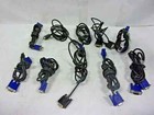 Lot Of 100 Male Vga To Male Vga 6ft Cables 15 Pin