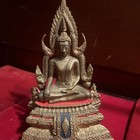 Phra Puttha Jinnaraj Solid Brass Statue  7 Inches 