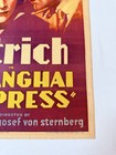1931 Shanghai Express Original 14x22 Window Card Movie Poster Marlene Dietrich