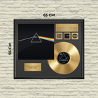 Gold Plated Lp Vinyl - Pink Floyd - Memorabilia Music Gift   Pgr