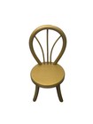 Vintage Bentwood Doll Chair Gold Wood Chair Or Plant Stand 14 