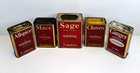 Lot Of 19 Vintage Schilling  Ben Hur   Colman s Tins With 1 Box - Free Shipping