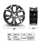18 Inch Alloy Wheel For Toyota Rav4 2022-2025 18x7 5x114 3 Et35 60 1mm
