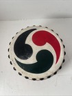 Vintage Japanese Taiko Wadaiko Small Hand Drum Antique Asian Percussion