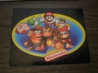 Vintage Nintendo Sticker Donkey Kong  Diddy Kong  Mario  Wario  Kirby   Yoshi