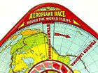 1920s Wolverine Tin Litho Aeroplane Race Game Board  Blimp   Zeppelin Version