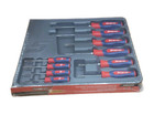 Snap-on Tools America Edition 10pc Hard Grip Screwdriver Set Shdx6040am Usa New