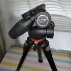 Manfrotto 290 Xtra Aluminum Tripod With Mh804-3wus 3-way Pan tilt Head     Sturdy