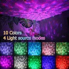Aurora Projector Galaxy Star Night Light Led Lamp For Bedroom Ceiling Decor