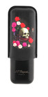 S t  Dupont Leather Memento Mori Adjustable Cigar Case  2 Cigars 183494 Nib