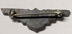 Vintage 40s United Air Lines Sterling   Enamel Wing Badge Service Pin Ual - Pb