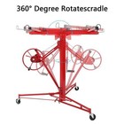 Heavy-duty 11ft Drywall Lift Panel Hoist Sheetrock Plasterboard Jack Lifter Red