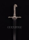 Handmade Oathkeeper Fantasy Replica Sword Carbon Steel Blade Medieval Longsword