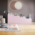 Tall Chest Of Drawers 5 Drawer Dresser With Deep Space Wood Storage Cabinet