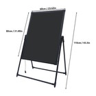 Led Message Board Sign Illuminated Neon Erasable Menu Board  Height Adjustable