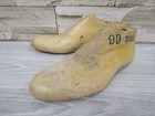 Vtg Childrens Wooden 1 Pair Size 9 D Matching Shoe Lasts Molds Cobbler  3362