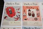 Vintage Pack-o-fun Scrap Craft Magazine  lot Of 32 Issues  3-1960 s   29-1970 s