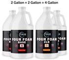 Liquid Expanding Polyurethane  Closed Cell  2lb Foam Flotation Insulation 4 Gal