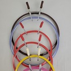 Embroidery Hoop Set 9 Pinch Tension Round 5  7  Plastic X Stitch Crewel Evc