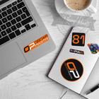 Oscar Piastri F1 Formula One A4 Printed Vinyl Decal Sticker High Quality Kit