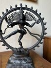 Antique Old Shiva Lord Nataraja Lord Of Dance India Bronze Statue Almost 18   
