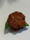 Handmade Natural Wool Material Brooch